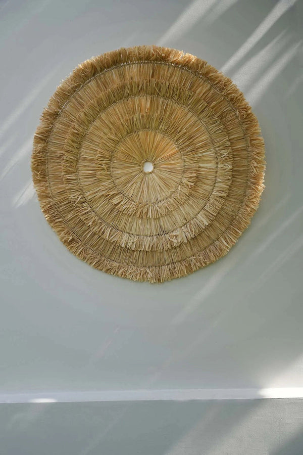 Bazar Bizar A Sehseh Faldekoráció - Natúr - XL