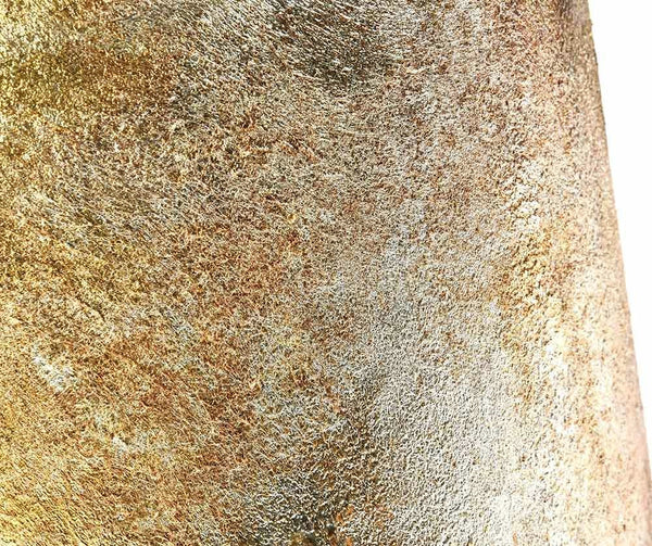 Modern arany nagy fém réz arany váza 68cm