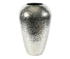 Deluxe Dekoratív Fém Váza Ezüstszínű 68 cm
