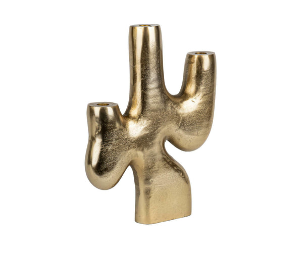 Luxus arany gyertyatartó