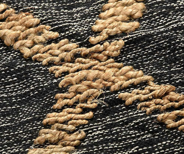 EcoEtno Barna juta és pamut szőnyeg 17B