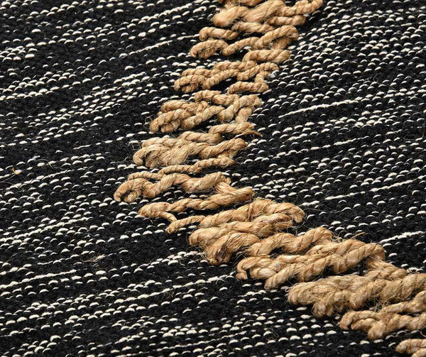 EcoEtno Barna juta és pamut szőnyeg 17B