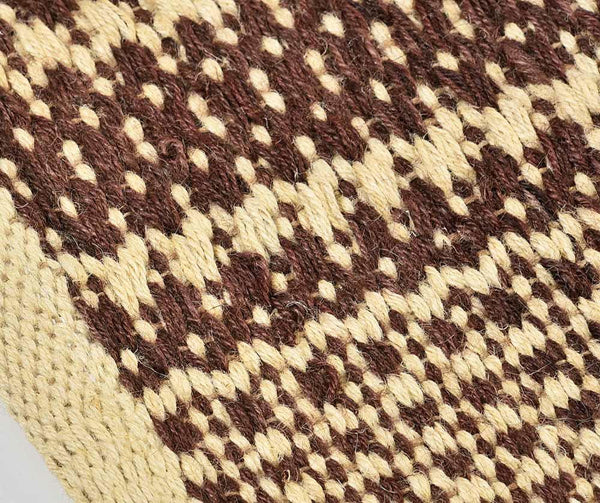 EcoEtno Nagyméretű pamutszőnyeg, bézs és barna színben