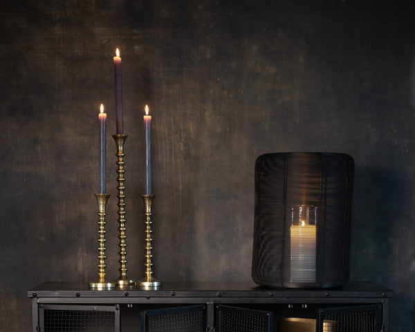 Gold line Slim gyertyatartó 37cm