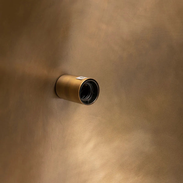 Bazar Bizar The Fortune Cookie Pendant - sárgaréz - L