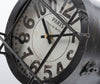 Ipari fekete asztali óra