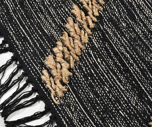 EcoEtno Barna juta és pamut szőnyeg 17B