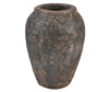 Kerti kerámia váza vulkanikus felülettel