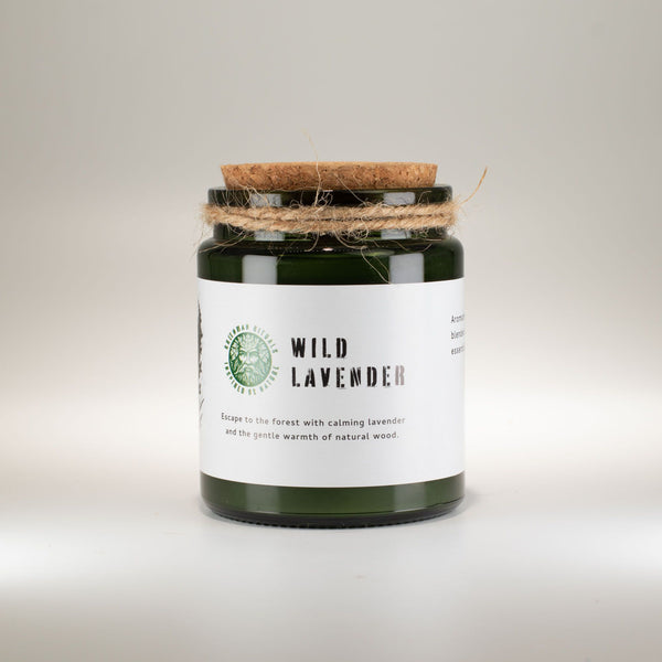 Wild Lavender – Ropogó fakanócos szójaviasz gyertya