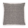 Decorative pillow with a zigzag pattern on a white background