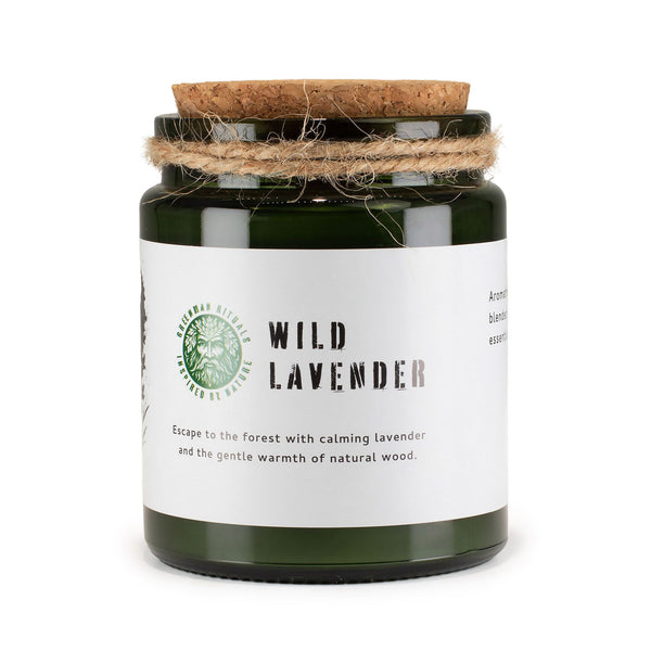 Wild Lavender – Ropogó fakanócos szójaviasz gyertya