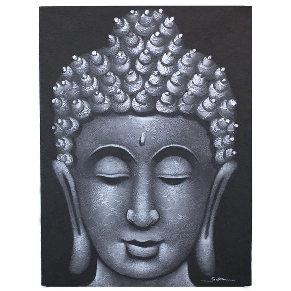 Spirituális Buddha dekoráció aprólékos faragással